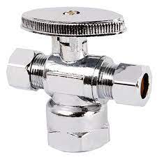 1/2 x 3/8 x 3/8 C x C x C Angle Stop